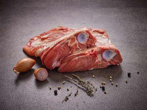 Epaule d'agneau découpée